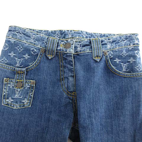 ルイヴィトン LOUIS VUITTON モノグラム デニム パンツ ジーンズ