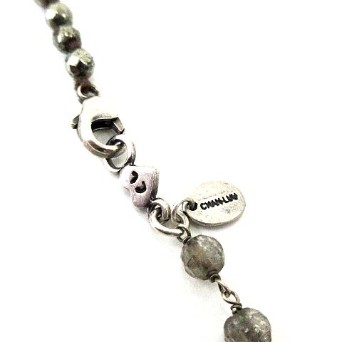 チャン ルー CHAN LUU ロング ネックレス カットボール チェーン