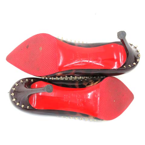クリスチャンルブタン Christian louboutin スタッズ パンプス 