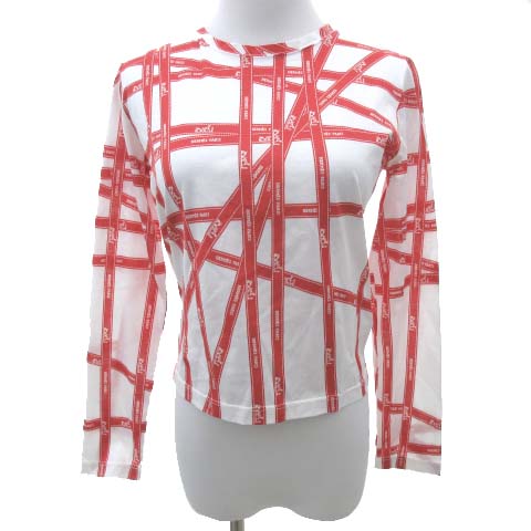 エルメス HERMES ボルデュック Tシャツ 長袖 カットソー リボン 