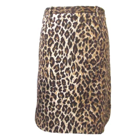 ドルチェ＆ガッバーナD&G スカート レオパード ヒョウ柄