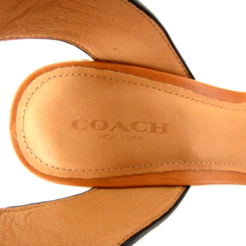 未使用品 コーチ COACH サンダル PEXTON Q5069 ダブル アンクル 