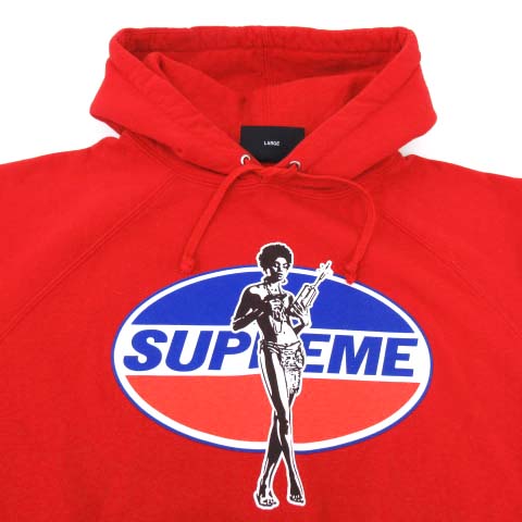 シュプリーム SUPREME × HYSTERIC GLAMOUR 17AW パーカー プルオーバー  