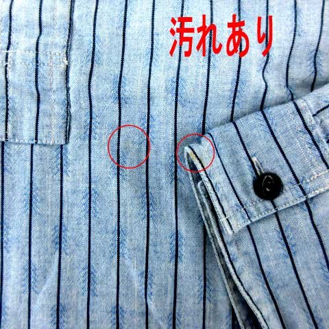 ダブルアールエル RRL プルオーバー シャツ 長袖 国内正規 ハーフ 