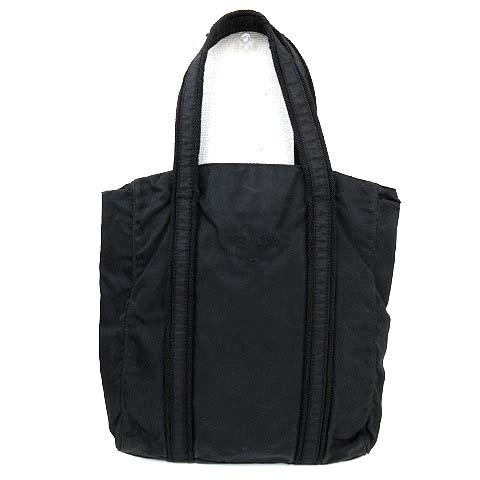 PRADA 黒 ナイロン トートバッグ MADE IN ITALY