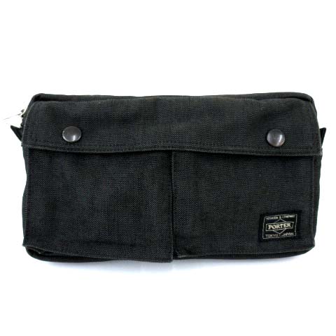 PORTER ボディバッグ 黒 スモーキー 品番592-07507 Amazon | (ポーター) PORTER ウエストバッグ ボディバッグ