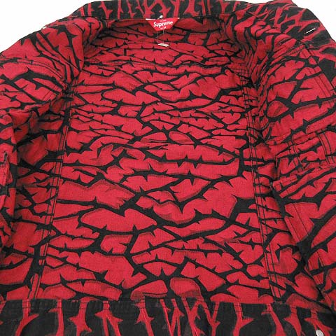 未使用品 シュプリーム SUPREME 18FW Thorn Trucker Jacket トラッカー 