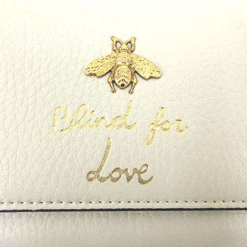 グッチ GUCCI アニマリエ コンチネンタル ウォレット 長財布 レザー 