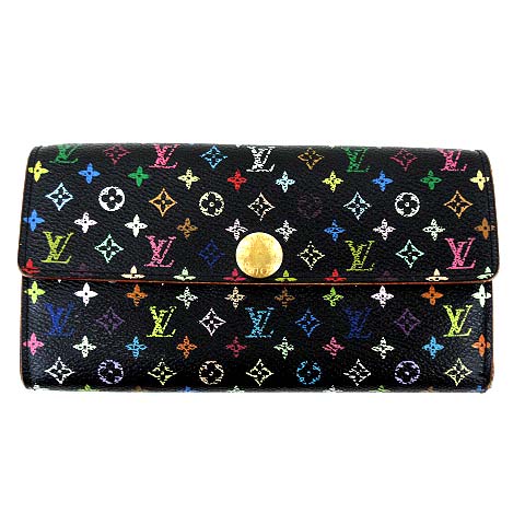 ルイヴィトン LOUIS VUITTON モノグラム マルチカラー 長財布 