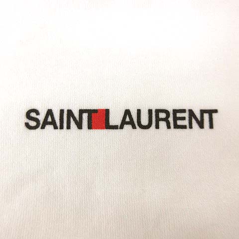 サンローラン パリ SAINT LAURENT PARIS 17SS ミニロゴ クルーネック T  