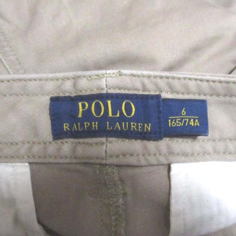 ポロ ラルフローレン POLO RALPH LAUREN カーゴ パンツ スリム テーパード ツイル ストレッチ ベージュ 6 165/74A 約Lサイズ 裾ジップ コットン 国内正規 IBS35 X レディース ポロ ラルフローレン POLO RALPH LAUREN カーゴ パンツ スリム テーパード ツイル ストレッチ ベージュ 6 165/74A 約Lサイズ 裾ジップ コットン 国内正規 IBS35 X レディース