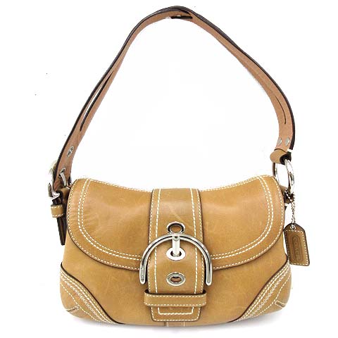 コーチ COACH レザー ホーボー ショルダーバッグ K0682