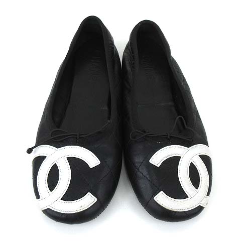 シャネル CHANEL マトラッセ カンボン バレエ シューズ フラット 