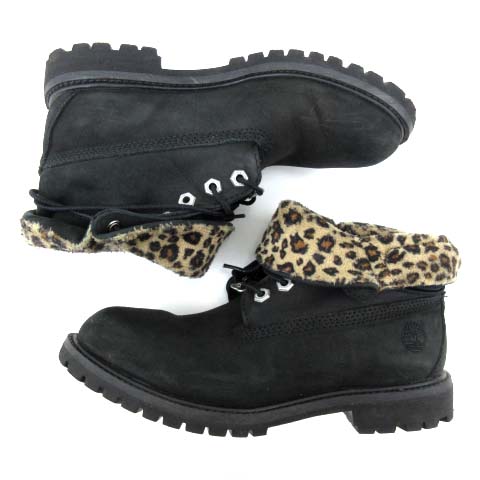 ティンバーランド Timberland ロールトップ ショートブーツ レザー