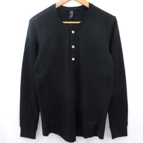 定価2万 wjk back boa fleece henley 長袖カットソーS 定価2万 wjk back boa fleece henleyロングカットソーS