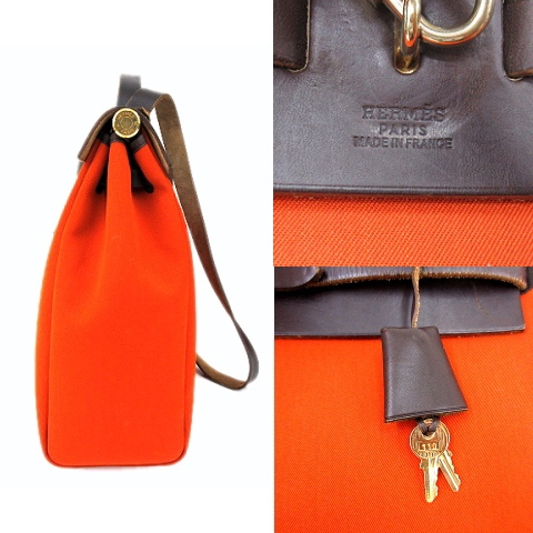 エルメス HERMES エールバッグ MM ハンド ショルダーバッグ 2WAY  