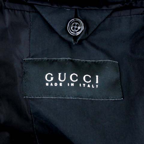 グッチ GUCCI ブルゾン ジャケット ナイロン フード収納 フーディー 50