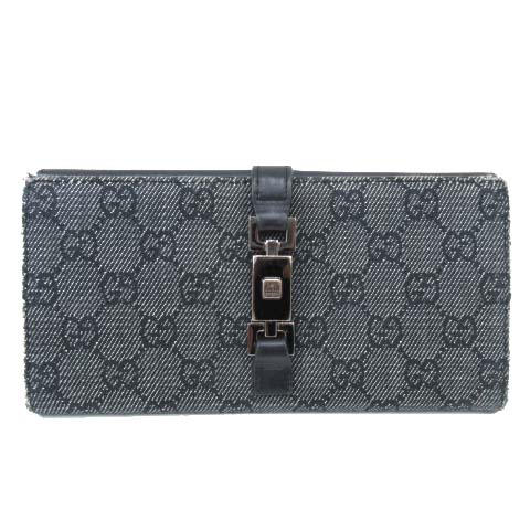 グッチ GUCCI 長財布 ジャッキー GG柄 キャンバス ロングウォレット 
