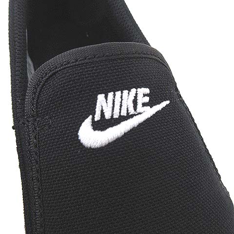 ナイキ Nike スリッポン Toki Slip Canvas トキ スリップ キャンバス スニーカー カジュアルシューズ 24 黒 白 S Vgp レディース 052 ベクトルパーク