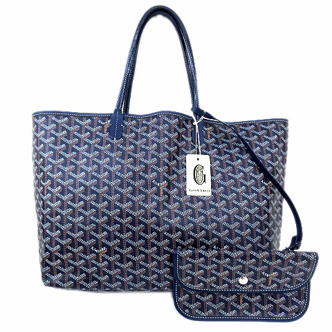 ゴヤール GOYARD サンルイ PM ショルダー トートバッグ PVC加工 