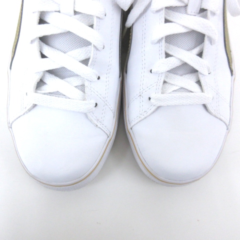 プーマ Puma スニーカー ローカット Softfoam 27 0cm 白 ホワイト 金 ゴールド N メンズ 052 ベクトルパーク