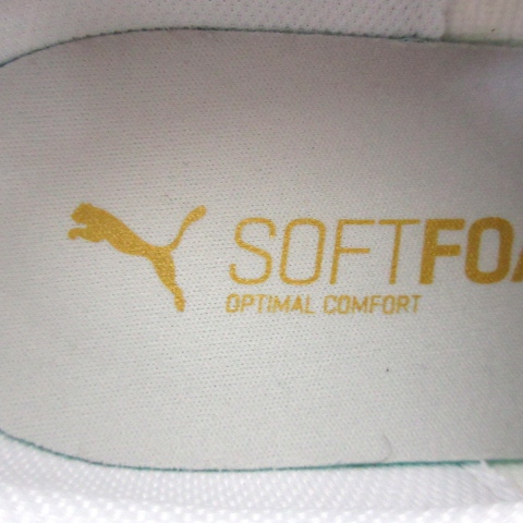 プーマ PUMA スニーカー ローカット SOFTFOAM+ 27.0cm 白 ホワイト 金