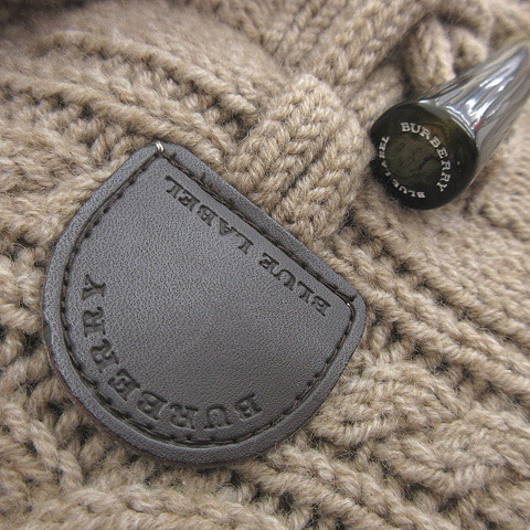 バーバリーブルーレーベル BURBERRY BLUE LABEL ニット ダッフル 