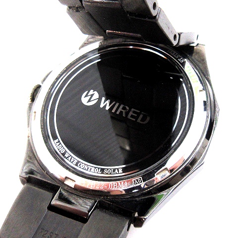 カシオ CASIO WIRED ワイアード ソーラー 腕時計 7B22-0BM1 3針 デイト 