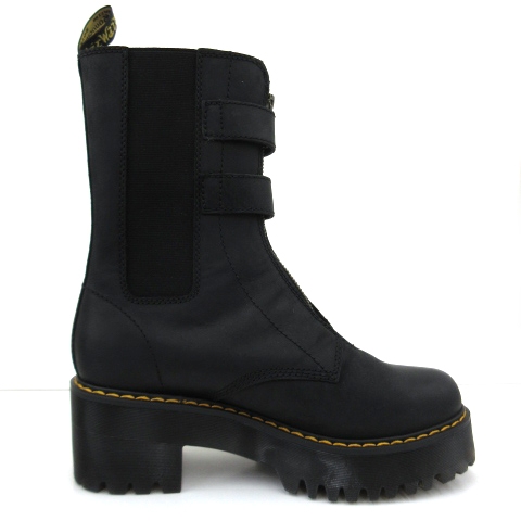 Dr.Martens TAMELA タメラ フロントジップ ブーツ 黒 UK4 Dr.Martens