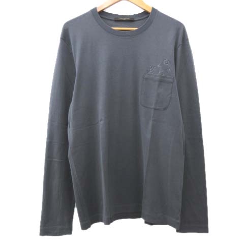 ルイヴィトン LOUIS VUITTON Tシャツ 長袖 モノグラム ポケット 
