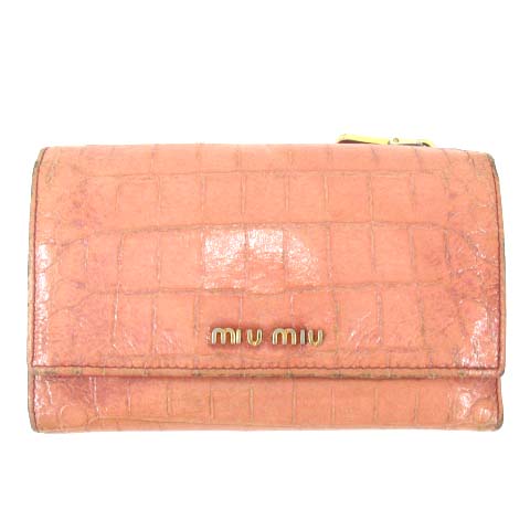 低い 振るう 深い ミュウ ミュウ 財布 三 つ折り Shhj Jp