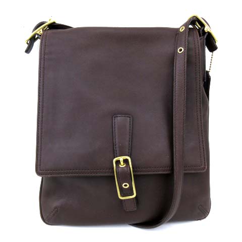 コーチ COACH 9588 レザー ショルダーバッグ スクエア型 皮革 フラップ