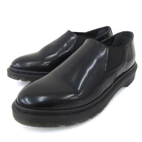 未使用品 ドクターマーチン Dr Martens Louis サイドゴア ガセット シューズ レザー ローカット ブーツ ビジネス カジュアル Uk7 25cm 黒 ブラック S メンズ レディース 052 ベクトルパーク