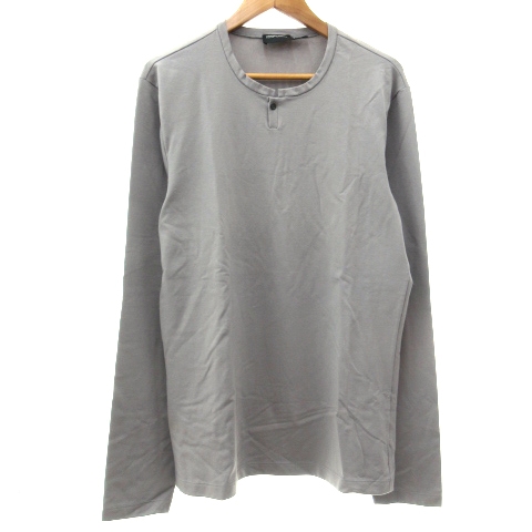 ジョルジオアルマーニ GIORGIO ARMANI 黒タグ Tシャツ 長袖 ヘンリー  