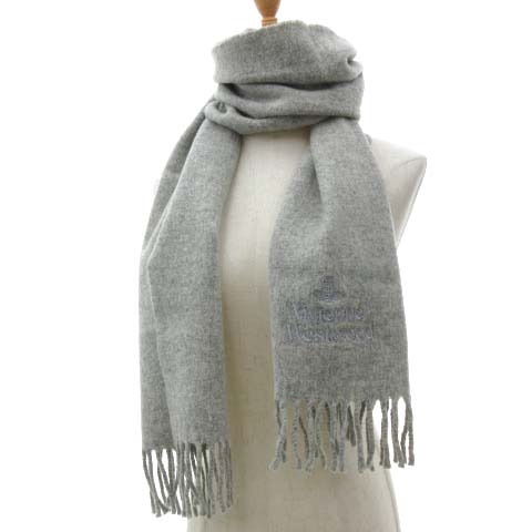 ヴィヴィアンウエストウッド Vivienne Westwood フリンジ マフラー  