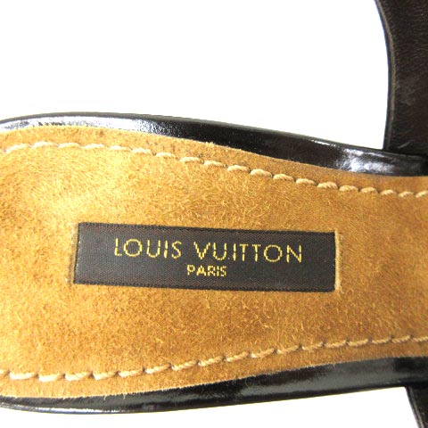 ルイヴィトン LOUIS VUITTON バックストラップ パンプス ダミエ