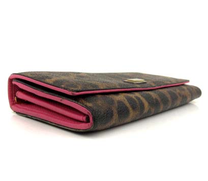 ドルチェ&ガッバーナ ドルガバ DOLCE&GABBANA 財布 長財布 ヒョウ柄 