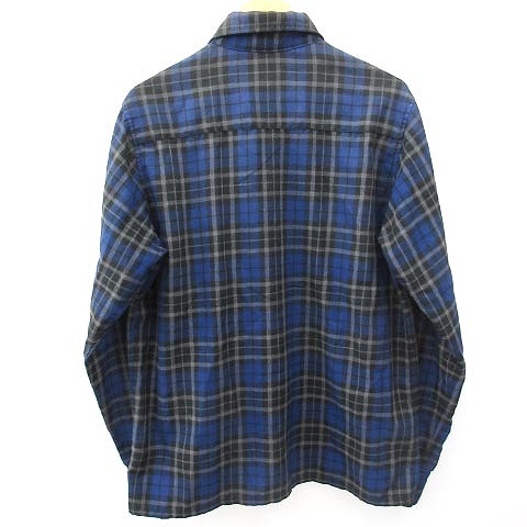 nitraid アーチロゴ ネルシャツ 青 L 中古 antibabylon（アディダス 