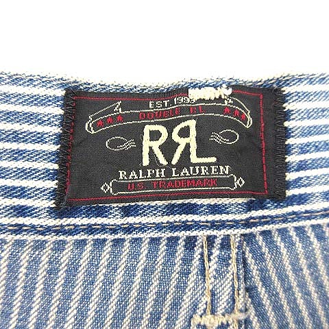 ダブルアールエル RRL 90s 三ツ星旧タグ デニム パンツ ヒッコリー 
