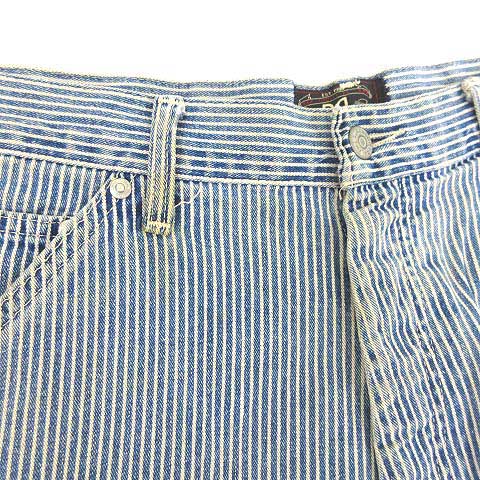 ダブルアールエル RRL 90s 三ツ星旧タグ デニム パンツ ヒッコリー