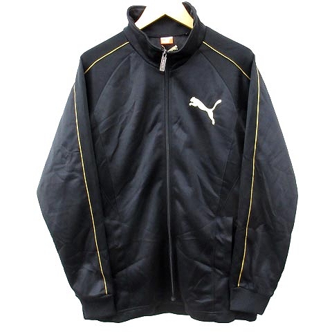 プーマ PUMA ジャージ トラックトップ ジャケット スポーツウエア 黒金 