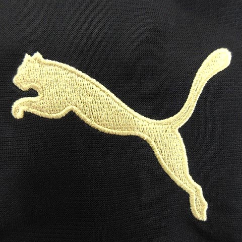 Puma 黒/黄 ジャージ 送料無料 希少 プーマ PUMA ジャージ セットアップ サイドライン
