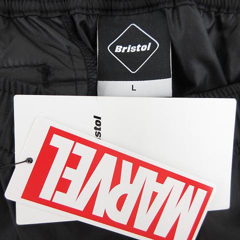 未使用品 エフシーレアルブリストル F C Real Bristol Fcrb Marvel マーベル ss Training Shorts ショートパンツ トレーニングショーツ ナイロン ロゴプリント L 黒 ブラック S2264 メンズ 052 ベクトルパーク