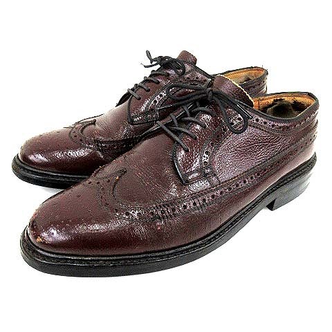 リーガル Regal ドレス シューズ ウイングチップ メダリオン パンチング 2585 レザー 25 茶 ブラウン 紳士靴 Ibs78 A メンズ 052 ベクトルパーク