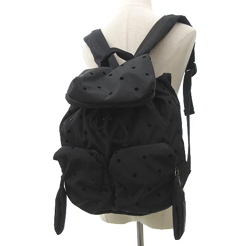 シーバイクロエ SEE BY CHLOE 美品 リュックサック ドットプリント  