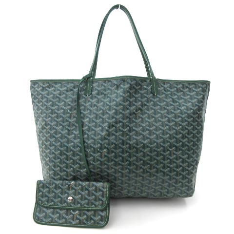 ゴヤール GOYARD サンルイ GM ショルダー トートバッグ PVC加工 