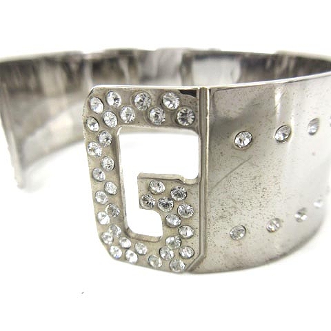 ドルチェ&ガッバーナ ドルガバ DOLCE&GABBANA シルバーバングル ライン  