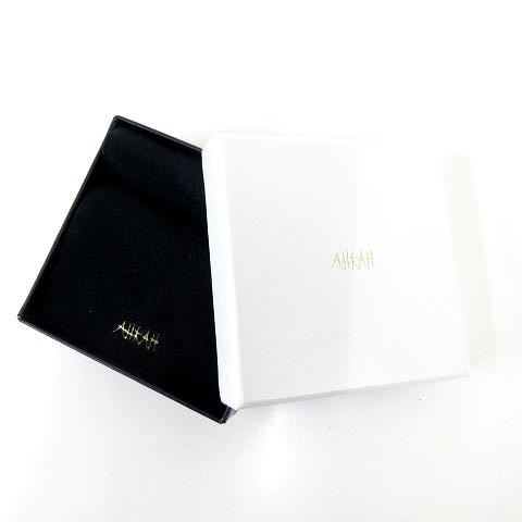 アーカー AHKAH 美品 ルルグラン ネックレス K18 イエロー