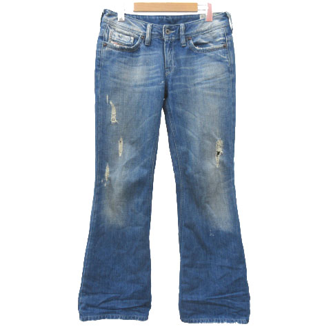 ディーゼル DIESEL ダメージ デニム パンツ BEBEL B.C ブーツカット 