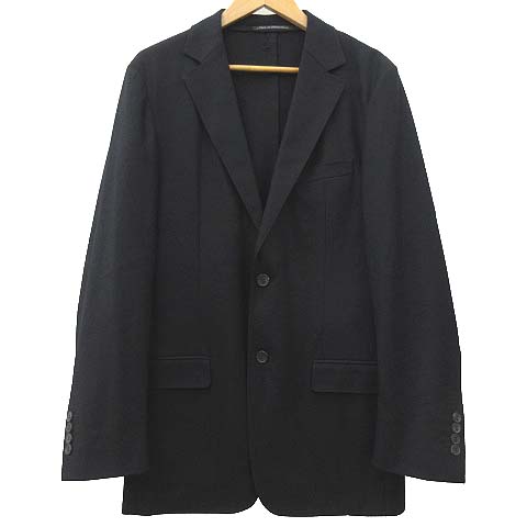 グッチ GUCCI 美品 ウール テーラードジャケット 無地 シンプル 